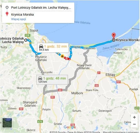 Jak dojechać z Gdańska do Krynicy Morskiej? Wybierz najlepszy sposób!